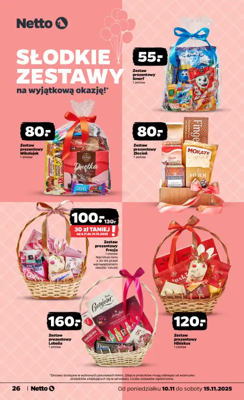 Netto - gazetka promocyjna Gazetka Spożywcza od poniedziałku 10.11 do soboty 15.11 - strona 26