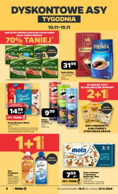 Netto - gazetka promocyjna Gazetka Spożywcza od poniedziałku 10.11 do soboty 15.11 - strona 2