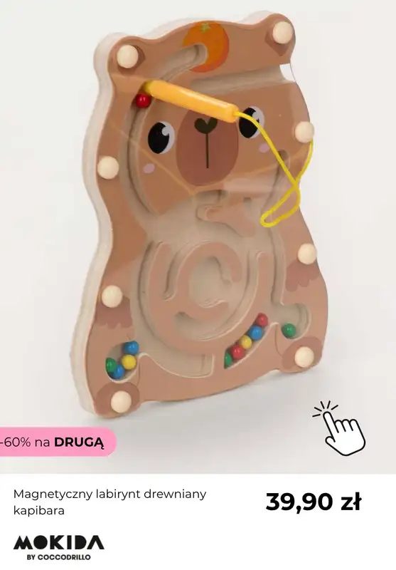 BLACK FRIDAY - gazetka promocyjna Mokida | -60% na drugą zabawkę od czwartku 06.11 do poniedziałku 17.11 - strona 5