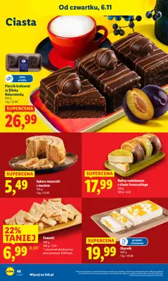 Lidl - gazetka promocyjna Oferta od czwartku od czwartku 06.11 do soboty 08.11 - strona 52