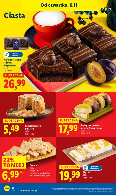 Lidl - gazetka promocyjna Oferta od czwartku od czwartku 06.11 do soboty 08.11 - strona 52