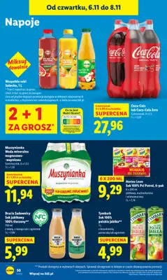 Lidl - gazetka promocyjna Oferta od czwartku od czwartku 06.11 do soboty 08.11 - strona 56