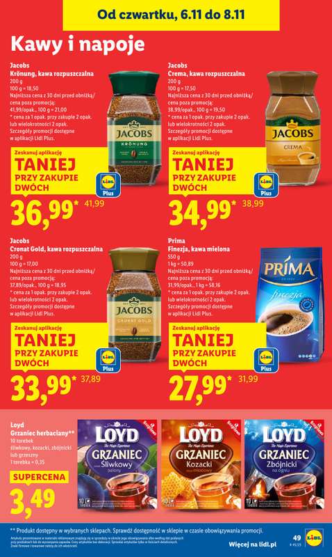 Lidl - gazetka promocyjna Oferta od czwartku od czwartku 06.11 do soboty 08.11 - strona 53