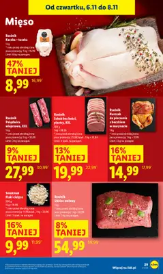 Lidl - gazetka promocyjna Oferta od czwartku od czwartku 06.11 do soboty 08.11 - strona 29