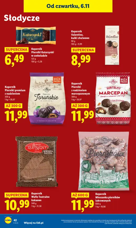 Lidl - gazetka promocyjna Oferta od czwartku od czwartku 06.11 do soboty 08.11 - strona 46