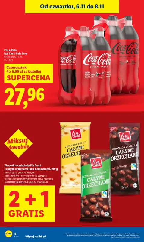Lidl - gazetka promocyjna Oferta od czwartku od czwartku 06.11 do soboty 08.11 - strona 8