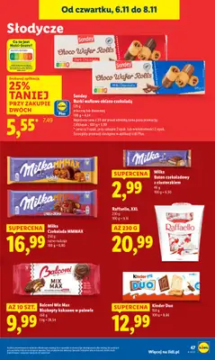 Lidl - gazetka promocyjna Oferta od czwartku od czwartku 06.11 do soboty 08.11 - strona 51