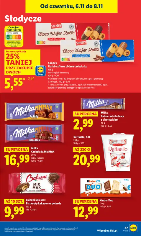 Lidl - gazetka promocyjna Oferta od czwartku od czwartku 06.11 do soboty 08.11 - strona 51