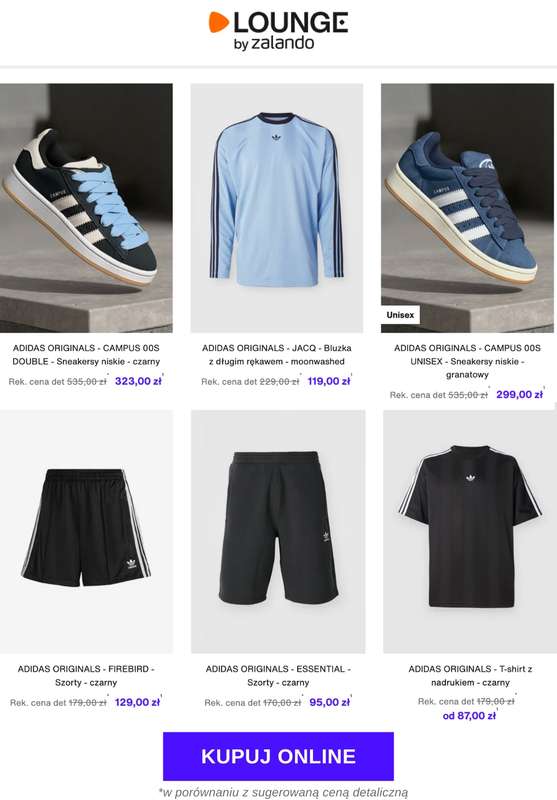 Lounge by Zalando - gazetka promocyjna Do -70% adidas Originals od czwartku 06.11 do niedzieli 09.11 - strona 9