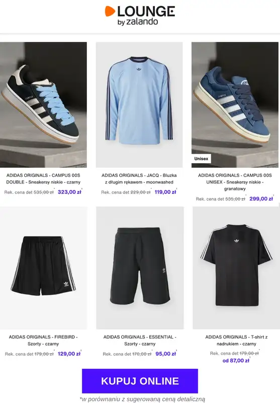 Lounge by Zalando - gazetka promocyjna Do -70% adidas Originals od czwartku 06.11 do niedzieli 09.11 - strona 9