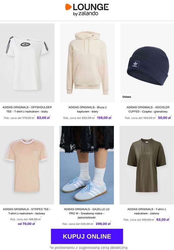 Lounge by Zalando - gazetka promocyjna Do -70% adidas Originals od czwartku 06.11 do niedzieli 09.11 - strona 5