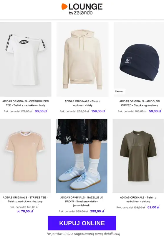 Lounge by Zalando - gazetka promocyjna Do -70% adidas Originals od czwartku 06.11 do niedzieli 09.11 - strona 5