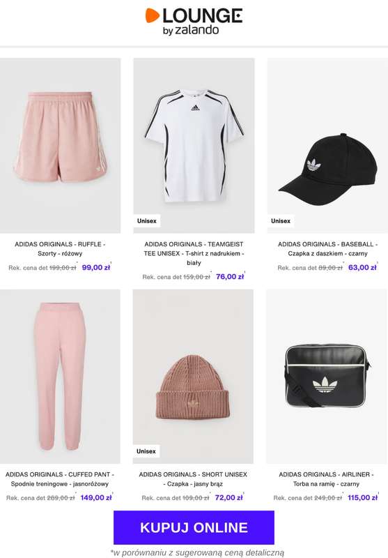 Lounge by Zalando - gazetka promocyjna Do -70% adidas Originals od czwartku 06.11 do niedzieli 09.11 - strona 10