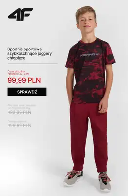 4F - gazetka promocyjna Wyprzedaż: produkty do 100 zł! od czwartku 06.11  - strona 18