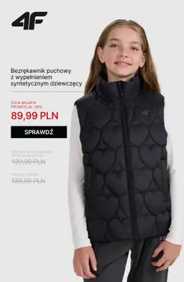 4F - gazetka promocyjna Wyprzedaż: produkty do 100 zł! od czwartku 06.11  - strona 15