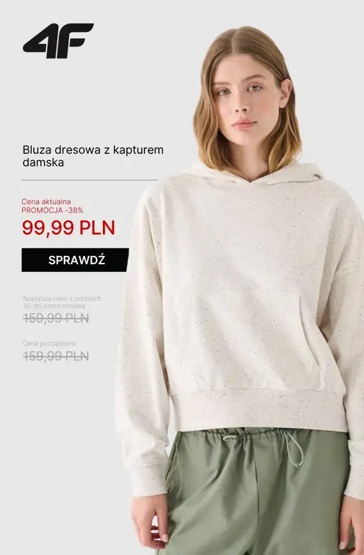 4F - gazetka promocyjna Wyprzedaż: produkty do 100 zł! od czwartku 06.11  - strona 6