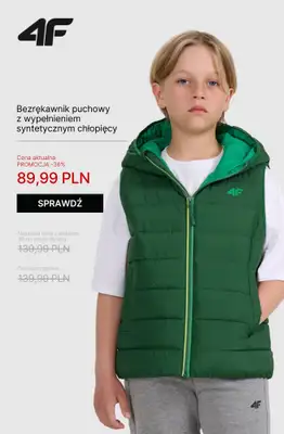 4F - gazetka promocyjna Wyprzedaż: produkty do 100 zł! od czwartku 06.11  - strona 16