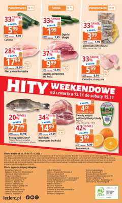 Leclerc - gazetka promocyjna Oferta E.Leclerc | Tanio to tu! od poniedziałku 10.11 do poniedziałku 17.11 - strona 20