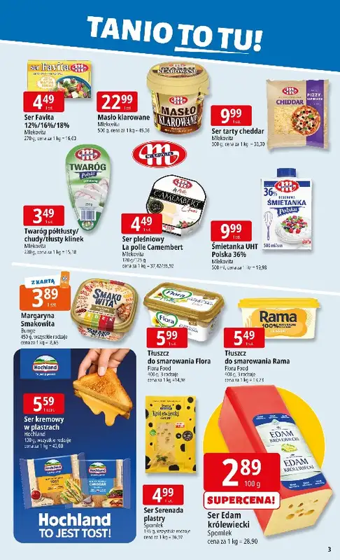 Leclerc - gazetka promocyjna Oferta E.Leclerc | Tanio to tu!   - strona 3