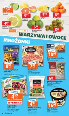 Leclerc - gazetka promocyjna Oferta E.Leclerc | Tanio to tu! od poniedziałku 10.11 do poniedziałku 17.11 - strona 4