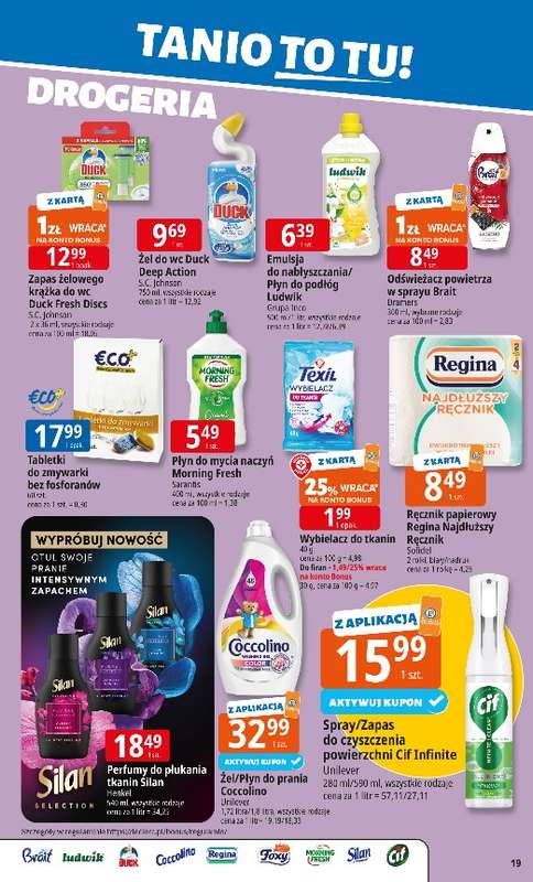 Leclerc - gazetka promocyjna Oferta E.Leclerc | Tanio to tu! od poniedziałku 10.11 do poniedziałku 17.11 - strona 19