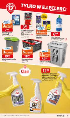 Leclerc - gazetka promocyjna Oferta E.Leclerc | Tanio to tu! od poniedziałku 10.11 do poniedziałku 17.11 - strona 15