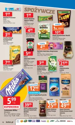 Leclerc - gazetka promocyjna Oferta E.Leclerc | Tanio to tu! od poniedziałku 10.11 do poniedziałku 17.11 - strona 10