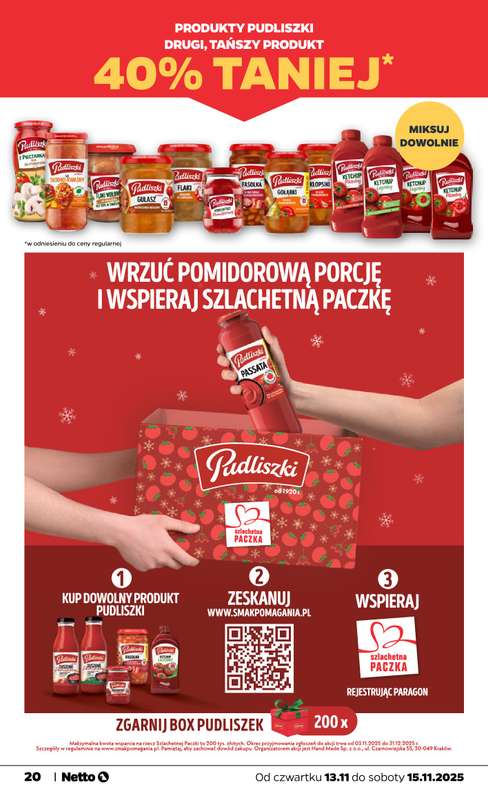 Netto - gazetka promocyjna Gazetka Spożywcza od czwartku 13.11 do soboty 15.11 - strona 20