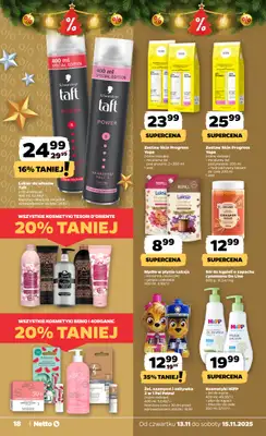 Netto - gazetka promocyjna Gazetka Spożywcza od czwartku 13.11 do soboty 15.11 - strona 18