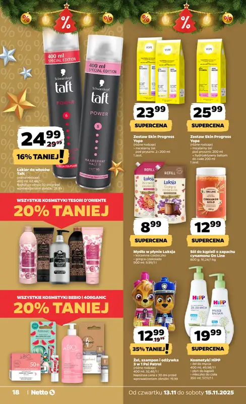 Netto - gazetka promocyjna Gazetka Spożywcza od czwartku 13.11 do soboty 15.11 - strona 18