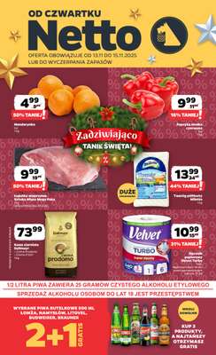 Netto - gazetka promocyjna Gazetka Spożywcza od czwartku 13.11 do soboty 15.11