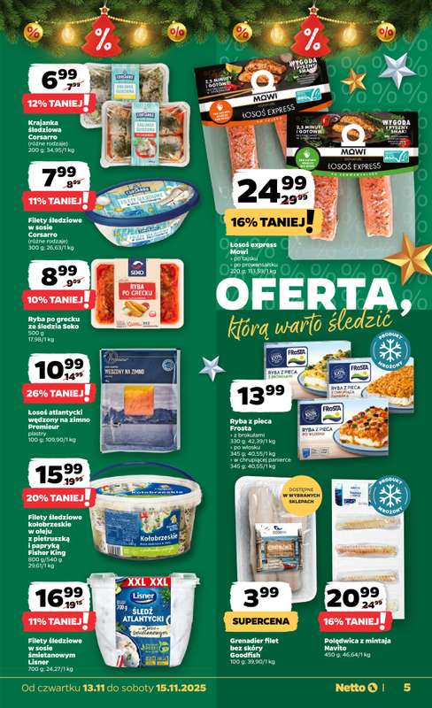 Netto - gazetka promocyjna Gazetka Spożywcza od czwartku 13.11 do soboty 15.11 - strona 5