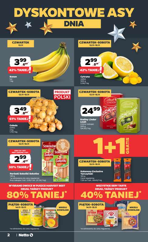 Netto - gazetka promocyjna Gazetka Spożywcza od czwartku 13.11 do soboty 15.11 - strona 2