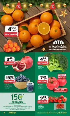 Netto - gazetka promocyjna Gazetka Spożywcza od czwartku 13.11 do soboty 15.11 - strona 4