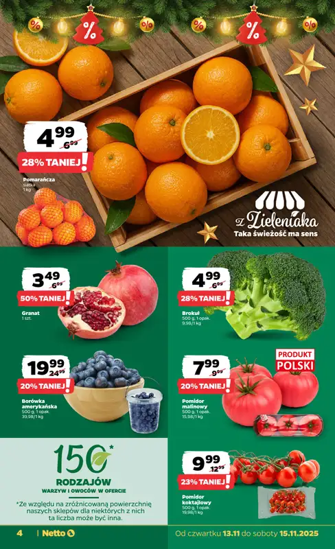 Netto - gazetka promocyjna Gazetka Spożywcza od czwartku 13.11 do soboty 15.11 - strona 4