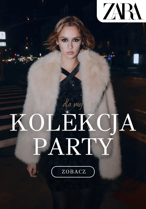 Zara - gazetka promocyjna Kolekcja Party dla niej od czwartku 06.11 