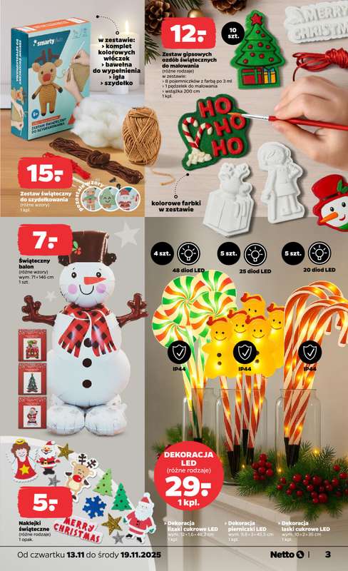 Netto - gazetka promocyjna Gazetka Non Food od czwartku 13.11 do środy 19.11 - strona 3