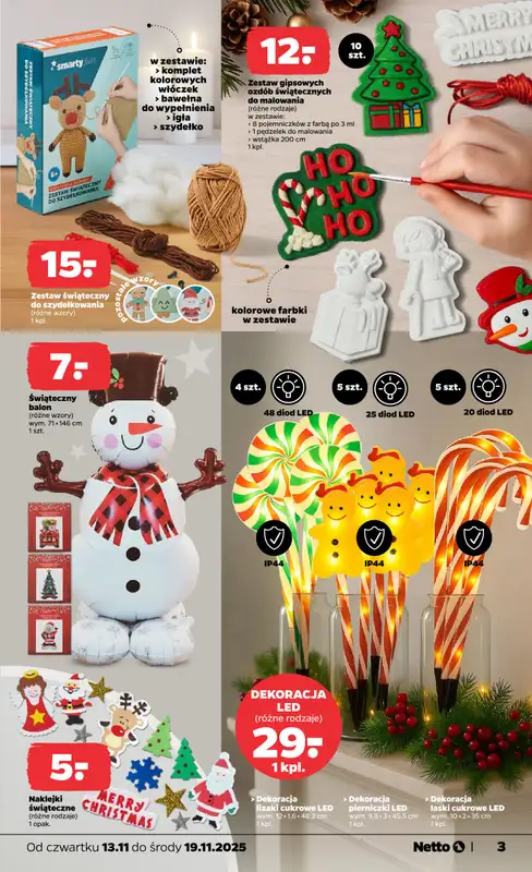 Netto - gazetka promocyjna Gazetka Non Food od czwartku 13.11 do środy 19.11 - strona 3