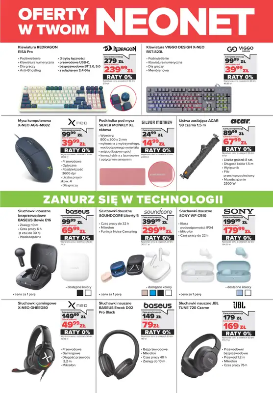 NEONET - gazetka promocyjna BLACK WEEKS - TOP OFERTY od czwartku 06.11 do soboty 22.11 - strona 6