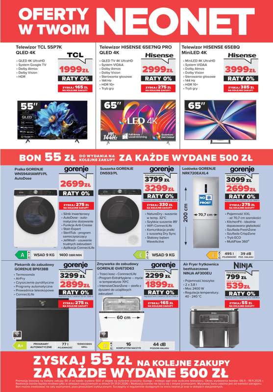 NEONET - gazetka promocyjna BLACK WEEKS - TOP OFERTY od czwartku 06.11 do soboty 22.11 - strona 13