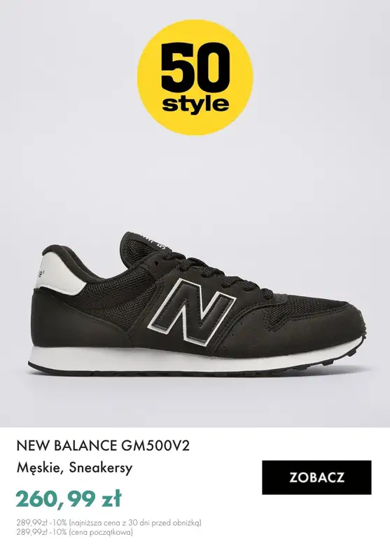 BLACK FRIDAY - gazetka promocyjna 50style | Do -30% Black Week od niedzieli 09.11 do środy 12.11 - strona 6