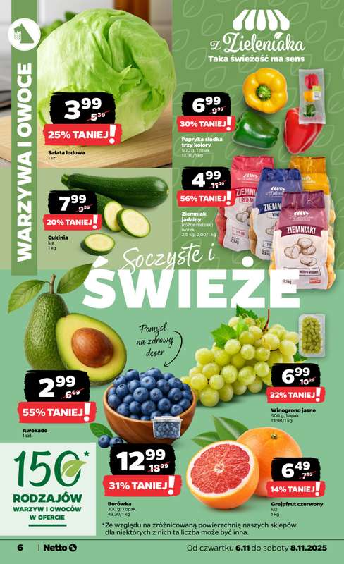 Netto - gazetka promocyjna Gazetka Spożywcza od czwartku 06.11 do soboty 08.11 - strona 6