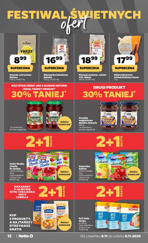 Netto - gazetka promocyjna Gazetka Spożywcza od czwartku 06.11 do soboty 08.11 - strona 12
