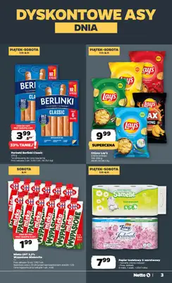 Netto - gazetka promocyjna Gazetka Spożywcza od czwartku 06.11 do soboty 08.11 - strona 3