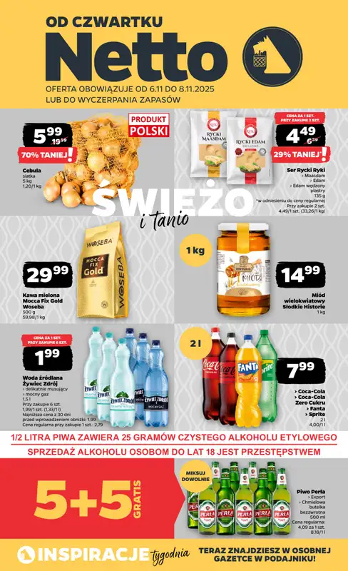 Netto - gazetka promocyjna Gazetka Spożywcza  