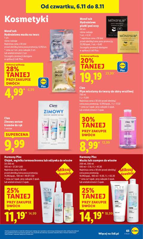 Lidl - gazetka promocyjna Oferta od czwartku od czwartku 06.11 do soboty 08.11 - strona 67