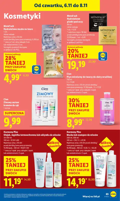 Lidl - gazetka promocyjna Oferta od czwartku od czwartku 06.11 do soboty 08.11 - strona 67