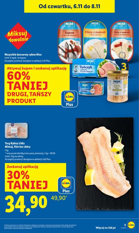 Lidl - gazetka promocyjna Oferta od czwartku od czwartku 06.11 do soboty 08.11 - strona 3