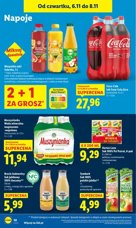 Lidl - gazetka promocyjna Oferta od czwartku od czwartku 06.11 do soboty 08.11 - strona 56