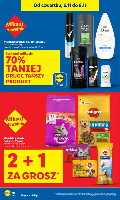 Lidl - gazetka promocyjna Oferta od czwartku od czwartku 06.11 do soboty 08.11 - strona 10